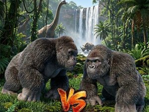 Gorilla Jungle Dash Runner