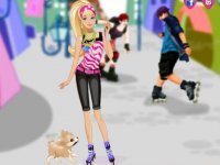 Barbie on Roller Skates Online Game