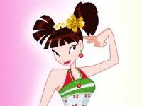 Winx Musa Dress Up Online Game