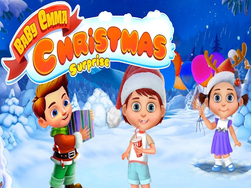 Emma and Snowman Christmas Decoration Game