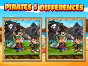 Pirates 5 Differences Online Game