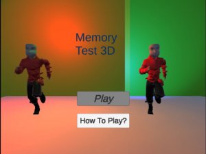 Memory Test 3D Puzzle Game