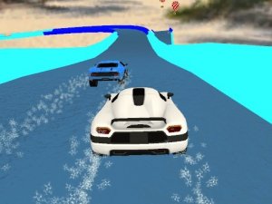 Water Slide Cars Online Game