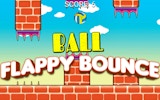 Ball Flappy Bounce: Tap & Fly Arcade Game