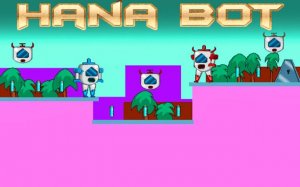 Hana Bot: Sci-Fi Platformer Challenge Online Game