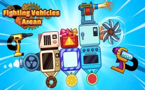 Fighting Vehicles Arena - Build & Battle Game
