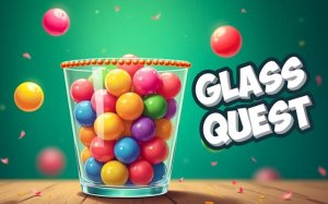 Glass Quest - Drop and Fill Puzzle Game Online
