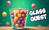 Glass Quest - Drop and Fill Puzzle Game Online