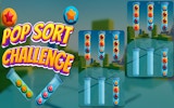 Pop Sort Challenge: Color Ball Puzzle Game