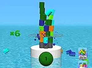 Tower Crash 3D Puzzle Game Online